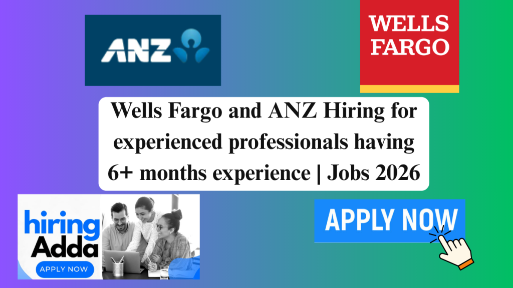 Wells Fargo hiring 2026